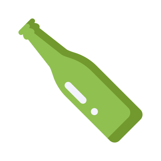 glass bottle